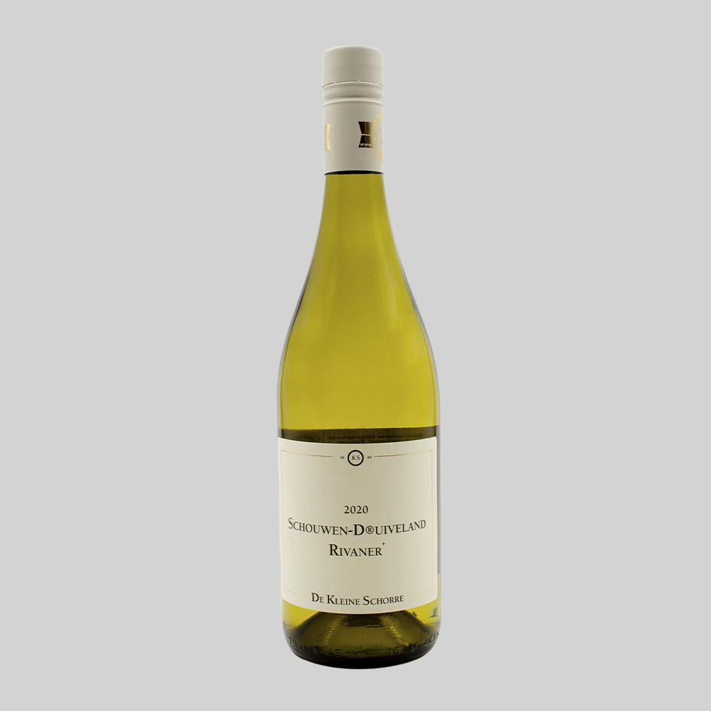 Wijnhoeve de Kleine Schorre, Schouwen Druivenland Rivaner  - 2021